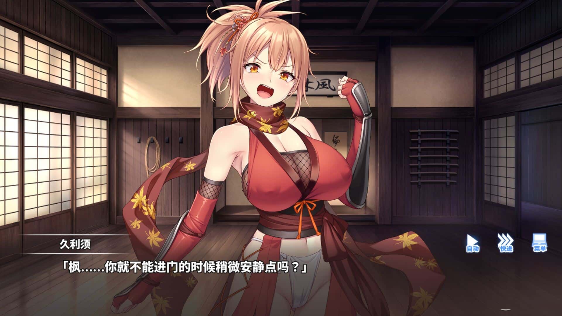 听从师父大人的吩咐 Do As I Say – Obedience to the Ninja Master